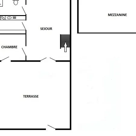 T2 Mezzanine 4 Pers Avec Parking à La Franqui - Fr-1-81-370 Villa
